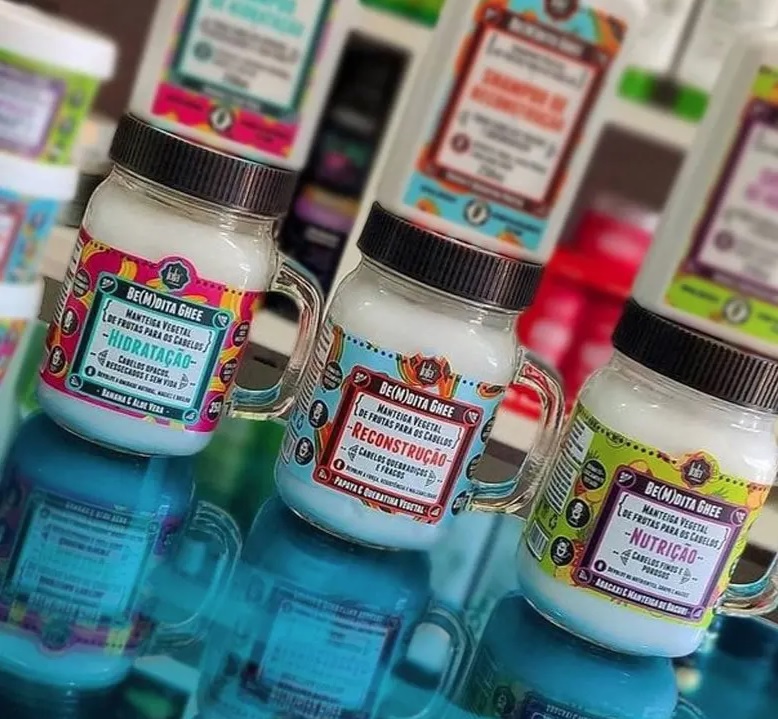 Kit Lola Cosmetics Be(M)dita Ghee Cronograma Capilar na Casas Bahia