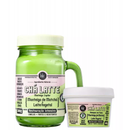 Kit Lola Cosmetics Chá Latte Matchá + Leite Vegetal Duo:  Shampoo 100g  + Máscara Capilar 300g na Americanas