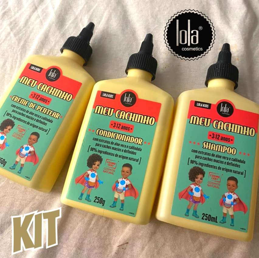 Kit Lola Cosmetics Meu Cachinho Trio (3 Produtos) na Amazon