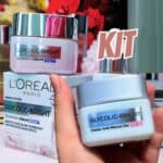 Kit L’Oreal Paris Anti-Marcas Glycolic-Bright Creme dia FPS30 49g + Gel-Creme noite 49g na Amazon