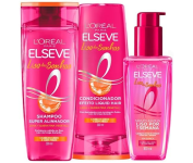 Kit L’Oréal Paris Elseve Liso dos Sonhos: Shampoo, Condicionador e Sérum na Amazon
