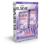Kit L’Oréal Paris Elseve Shampoo 400ml + Condicionador 400ml Elseve Hidra Hialurônico na Amazon