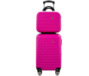 Kit Mala de Bordo + Frasqueira Rígida – Gladiador C1 (Pink) na Amazon