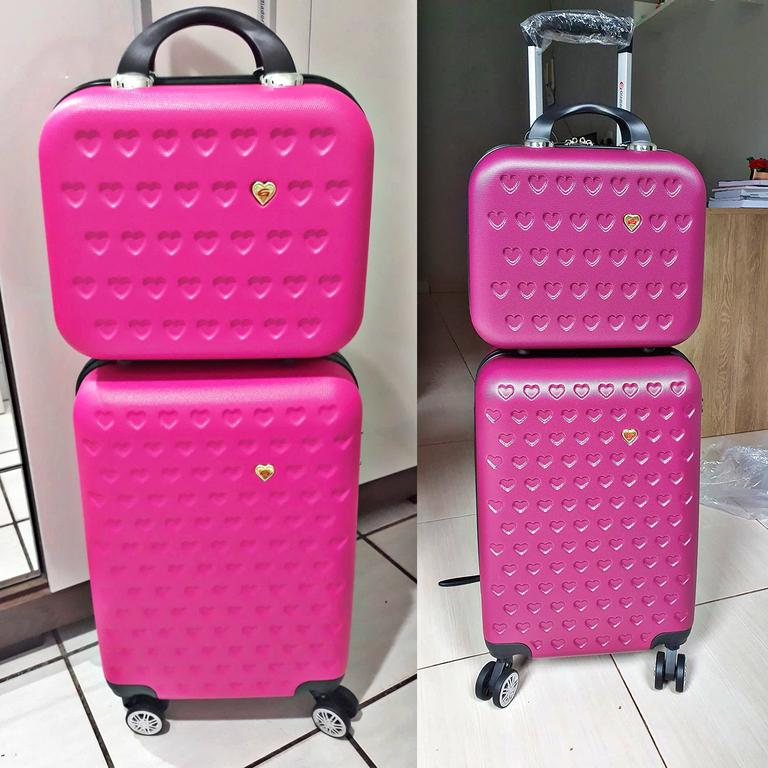 Kit Mala de Bordo mais Frasqueira Rígida – Gladiador C1 na Amazon