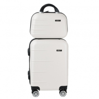 Kit Mala De Bordo Silent Ipanema + Frasqueira - Padrão ANAC | Rígida Em ABS | 4 Rodas na Amazon