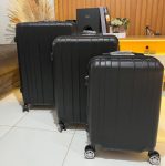 Kit Mala de Viagem abs 3 peças Adventure Fortt Preta na Amazon