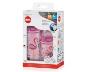 Kit Mamadeira NUK – 150Ml e 300Ml – Rosa 2 Unidades na Amazon