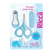 Kit Manicure Baby Colors Ricca Azul, Ricca na Amazon