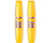 Kit Máscaras de Cílios Maybelline NY The Colossal Volum’ Express, Volume Colossal, Remoção Instantânea com Água, Fórmula com Colágeno, Cor Preto, 2 Unidades na Amazon