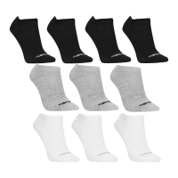 Kit Meia Invisível Mash Pacote 10 Pares Masculino - Preto+Cinza na Zattini
