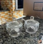 Kit Meleira + Açucareiro​ Pearl de Cristal – Wolff na Shopee