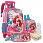 Kit Mochila Infantil Princesas Feminina Escolar na Magazine Luiza