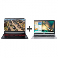 Kit Notebook Gamer Acer Nitro 5 AN515-44-R4KA R7 RX640 + Notebook Aspire 5 A515-45G-RX640 R7 GTX1650 na Acer