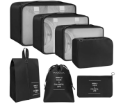 Kit Organizador de Malas para Viagem – 7 Peças na Amazon