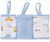 Kit Paninho De Boca Papi Malhas Com Prendedor De Chupeta – Papi Textil – 3 unidades na Amazon