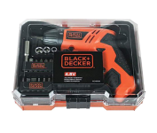 Kit Parafusadeira Black Decker – Bateria 6,3mm Com 15 Acessórios para Ferramentas na Amazon