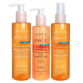 Kit Payot Complexo Vitamina C - Sabonete Líquido 220ml + Tônico Facial 220ml + Loção Hidratante Corporal 210g. na Americanas