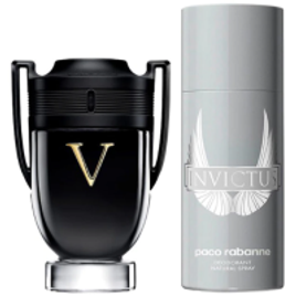 Kit Perfume Paco Rabanne Invictus Victory Masculino EDT 100ml + Desodorante 150ml na Riachuelo
