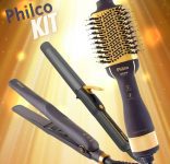 Kit Philco PKT3200 Prancha, Escova e Cacheador Biv na Amazon