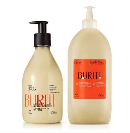 Kit Polpa Desodorante Hidratante Ekos Buriti Com Refil na Natura