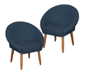 Kit Poltronas Cadeira Decorativa na Amazon