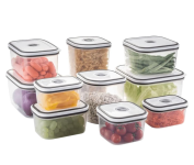 Kit Potes de Plástico Hermético, 10 unidades Electrolux na Amazon