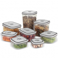 Kit Potes Herméticos De Plástico Electrolux - Cinza 1x8 Unidades na Amazon