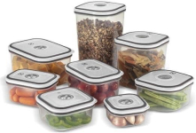 Kit Potes Herméticos de Plástico Electrolux – Cinza 1×8 unidades na Amazon