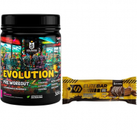 Kit: Pré-Treino Evolution Melancia + Barrinha Elitebar Pão De Mel Soldiers Nutrition na Amazon