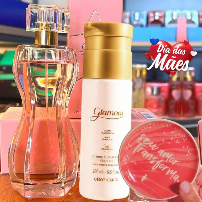 Kit Presente Dia das Mães Glamour (3 itens) na oBoticário