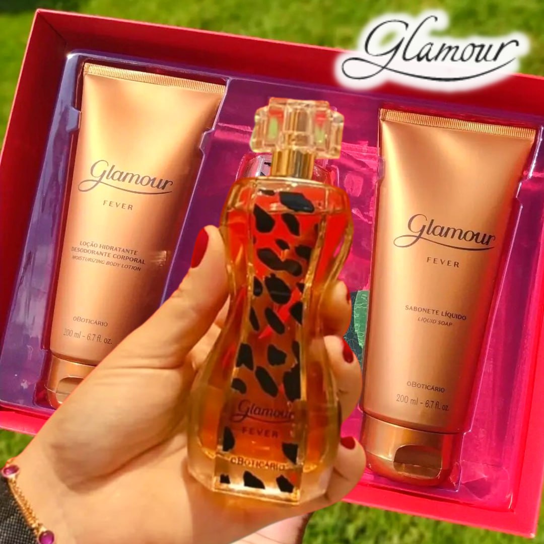 Kit Presente Glamour Fever (3 itens) na oBoticário