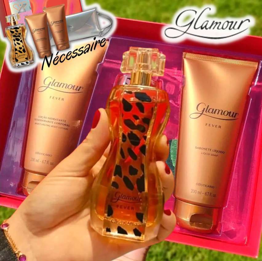 Kit Presente Glamour Fever (4 itens) na oBoticário