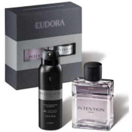 Kit Presente Intention For Man Desodorante Antitranspirante 125 ml + Colônia Desodorante 100ml - Eudora na Eudora
