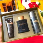 Kit Presente Uomini: Desodorante Colônia 100ml + Espuma de Barbear 200ml + Balm Pós-Barba 110g na oBoticário