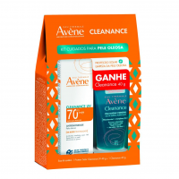 Kit Protetor Solar Avène Cleanance UV Antioleosidade FPS 70 40g E Ganhe Cleanance Gel 40g na Amazon