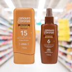 Kit Protetor Solar Cenoura e Bronze Corpo com Cor FPS 15 110ml + Óleo Bronzeador FPS 6 110ml na Amazon