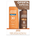 Kit Protetor Solar Cenoura e Bronze Corpo FPS 30 110ml + Óleo Bronzeador FPS 6 110ml na Amazon