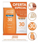 Kit Protetor Solar Cenoura e Bronze Corpo FPS 30 200ml + Facial FPS 30 50g, Cor: Branco na Amazon