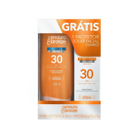 Kit Protetor Solar Cenoura E Bronze Loção Fps30 200 Ml E Facial Fps30 50g na Pague Menos