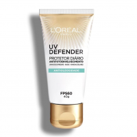 Kit Protetor Solar Facial L'Oréal Paris UV Defender Antioleosidade FPS60, 40G na Amazon