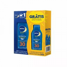 Kit Protetor Solar FPS30 200ml + Protetor FPS30 125ml Nivea Sun na Americanas