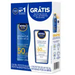 Kit Protetor Solar Protect & Hidrata FPS50 200ml + NIVEA SUN Facial FPS60 50gr na Amazon