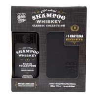Kit QOD Barber Shop Shampoo Para Cabelo E Barba Old School Whiskey 220ml + Carteira QOD Barber na Magazine Luiza