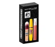 Kit Queridinhos Maybelline : Batom Líquido Matte + Máscara de Cílios Colossal Lavável + Corretivo Eraser na Amazon