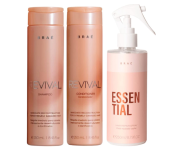 Kit Revival Braé Duo+ Essential (Shampoo + Condicionador + Essential) na Amazon