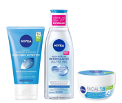 Kit Rotina Diária – Todos os Tipos de Pele: Sabonete facial + Água micelar + Creme nutritivo na Amazon