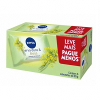 Kit Sabonete Em Barra Nivea Hidratante Erva Doce Promo 6 Unidades 85g Cada na Panvel Farmácias