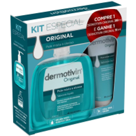 Kit Sabonete Líquido Dermotivin Original 300ml + Dermotivin Original 70ml na Panvel Farmácias