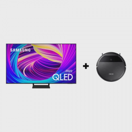 Kit Samsung Smart TV 70 qled 4K 70Q65B 2022 E Robô Aspirador 2 em 1 Samsung VR5000RM na Americanas