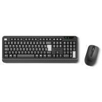 Kit Sem Fio Comfort PCYes Teclado Em S + Mouse, Wireless, ABNT2, Preto - PCOCWAB na KaBuM!